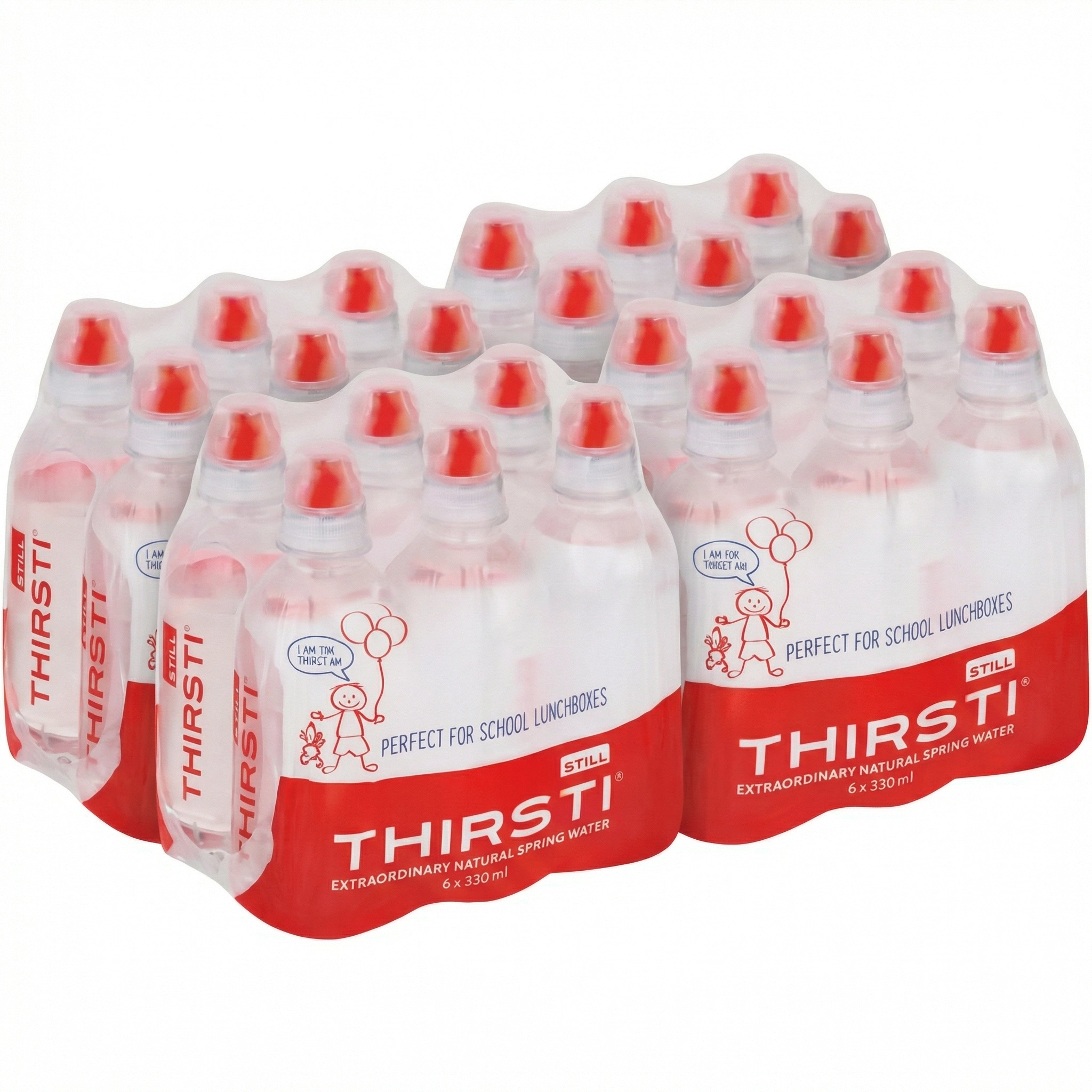 Thirsti Still Natural Spring Water 24 x 330ml